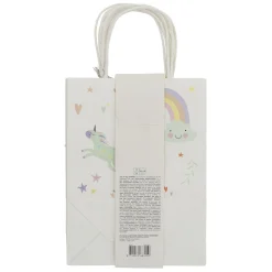 Uitdeelzakjes Unicorns & Rainbows, 6st.