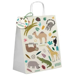 Uitdeelzakjes Wilde Dieren, 6st.