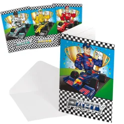 Uitnodigingen Formule 1, 8st.