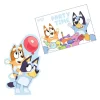 Uitnodigingen met Enveloppen Bluey, 8st.