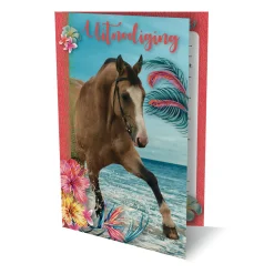 Uitnodigingen Paard, 6st.