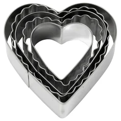 Uitsteekvormen Harten, 5st.