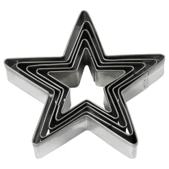 Uitsteekvormen Ster, 5st.