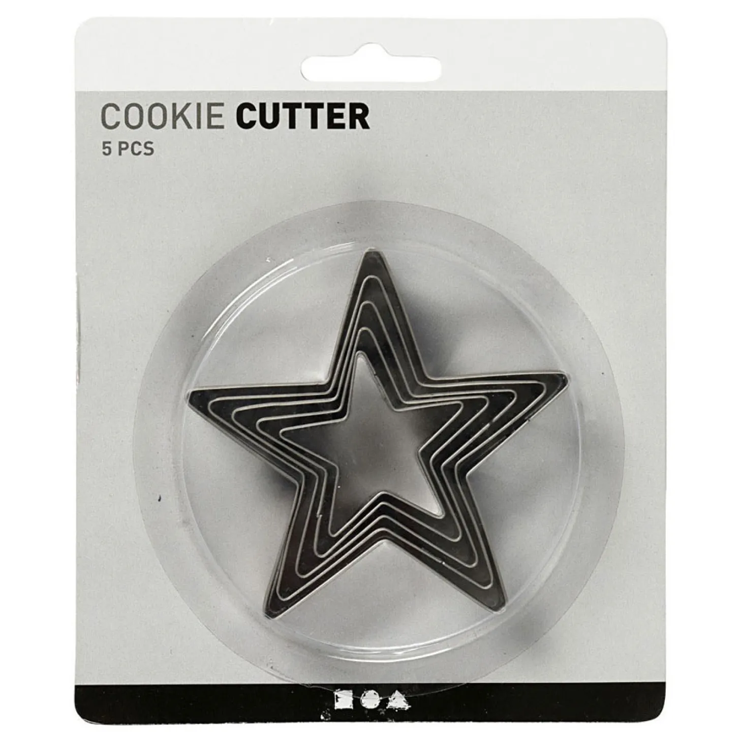 Uitsteekvormen Ster, 5st.