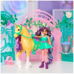Unicorn Academy - Pop Ava en Eenhoorn Leaf Stalspeelset