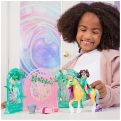 Unicorn Academy - Pop Ava en Eenhoorn Leaf Stalspeelset