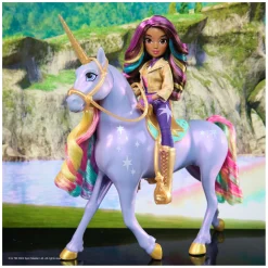Unicorn Academy - Unicorn Wildstar Rainbow Light-up Speelfiguur