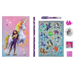 Unicorn Academy Creatieve Set met Notitieboek, 8dlg