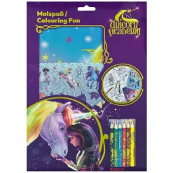 Unicorn Academy Kleurset met Stickers en Potloden