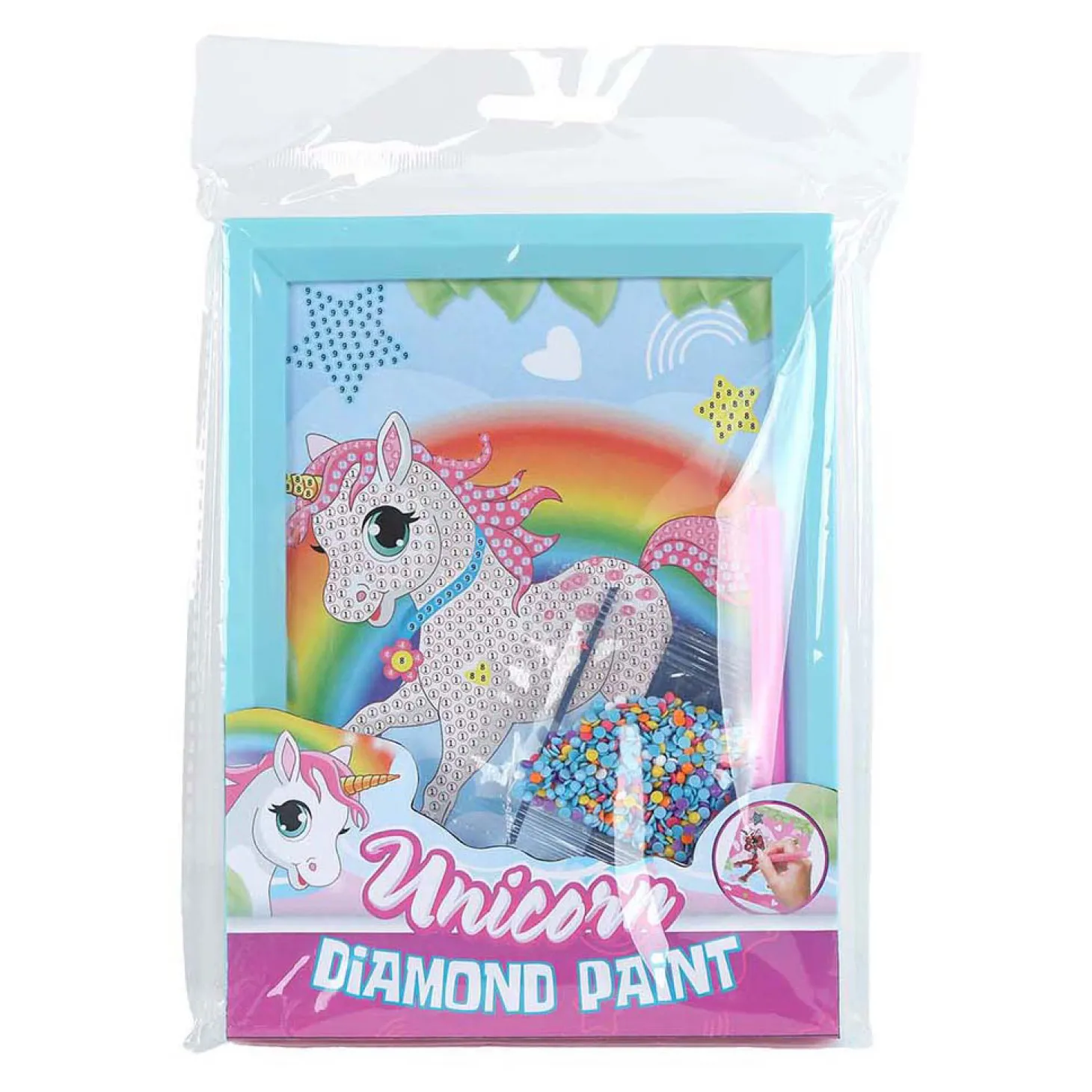 Unicorn Diamond Painting Eenhoorn met Fotolijst