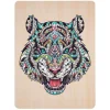 Unieke Houten Puzzel Tijger, 130st.