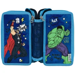 3-Vaks Gevulde Etui Avengers