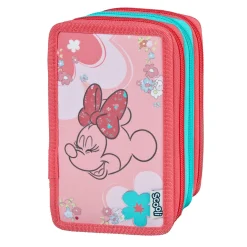 3-Vaks Gevulde Etui Minnie Mouse