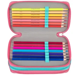 3-Vaks Gevulde Etui Minnie Mouse