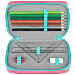 3-Vaks Gevulde Etui Minnie Mouse