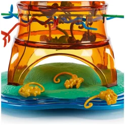 Vallende Aapjes Schommelend Boomfeest Kinderspel