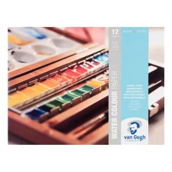 Van Gogh Blok met Aquarelverfpapier 12V 300G Formaat 24x32mm