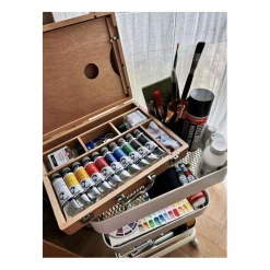 Van Gogh Olieverf Kist Basic met 10 Kleuren 40ml