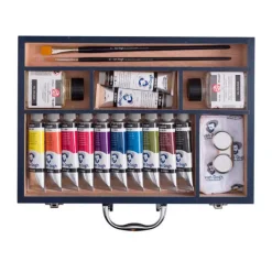 Van Gogh Olieverf Startersbox Xl, 12x40ml En Accessoires