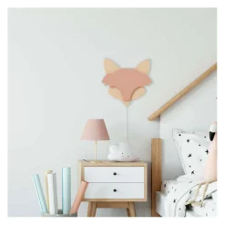 Van Tjalle en Jasper - Vos Wandlamp - Hout