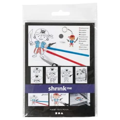 Vellen Krimpfolie met Motieven Piraten, 4st.