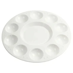 Verf Palet Wit, 17cm