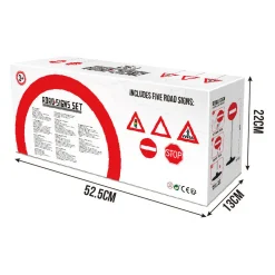 Verkeersbordenset XL