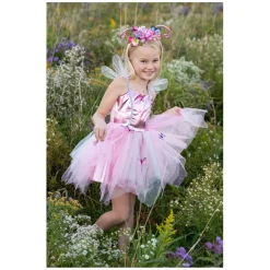 Verkleedjurk en Haarstuk Vlinder, 5-6 jaar