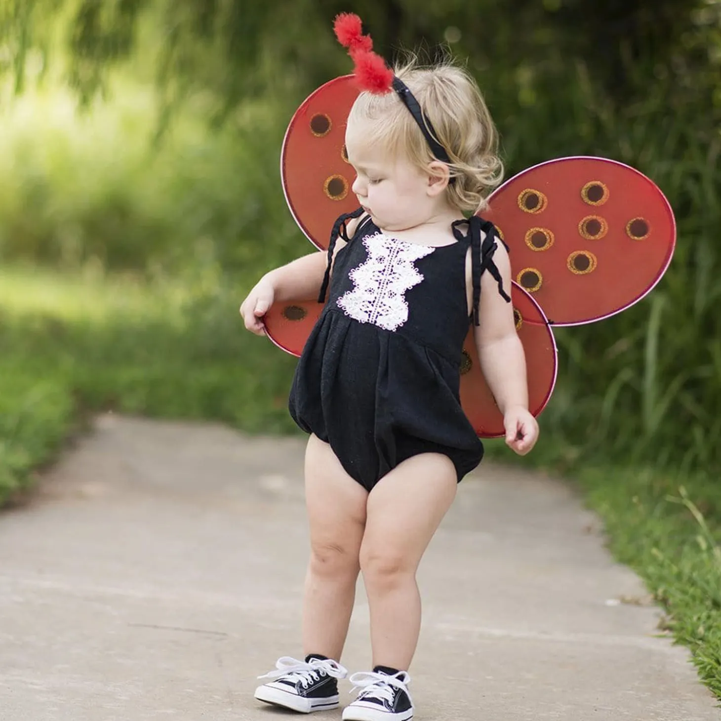 Verkleedset Lieveheersbeestje, 3-4 jaar