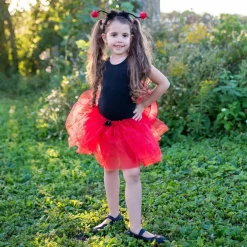 Verkleedset Lieveheersbeestje Glitter, 4-6 jaar