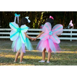 Verkleedset Vlinder Groen, 5-6 jaar