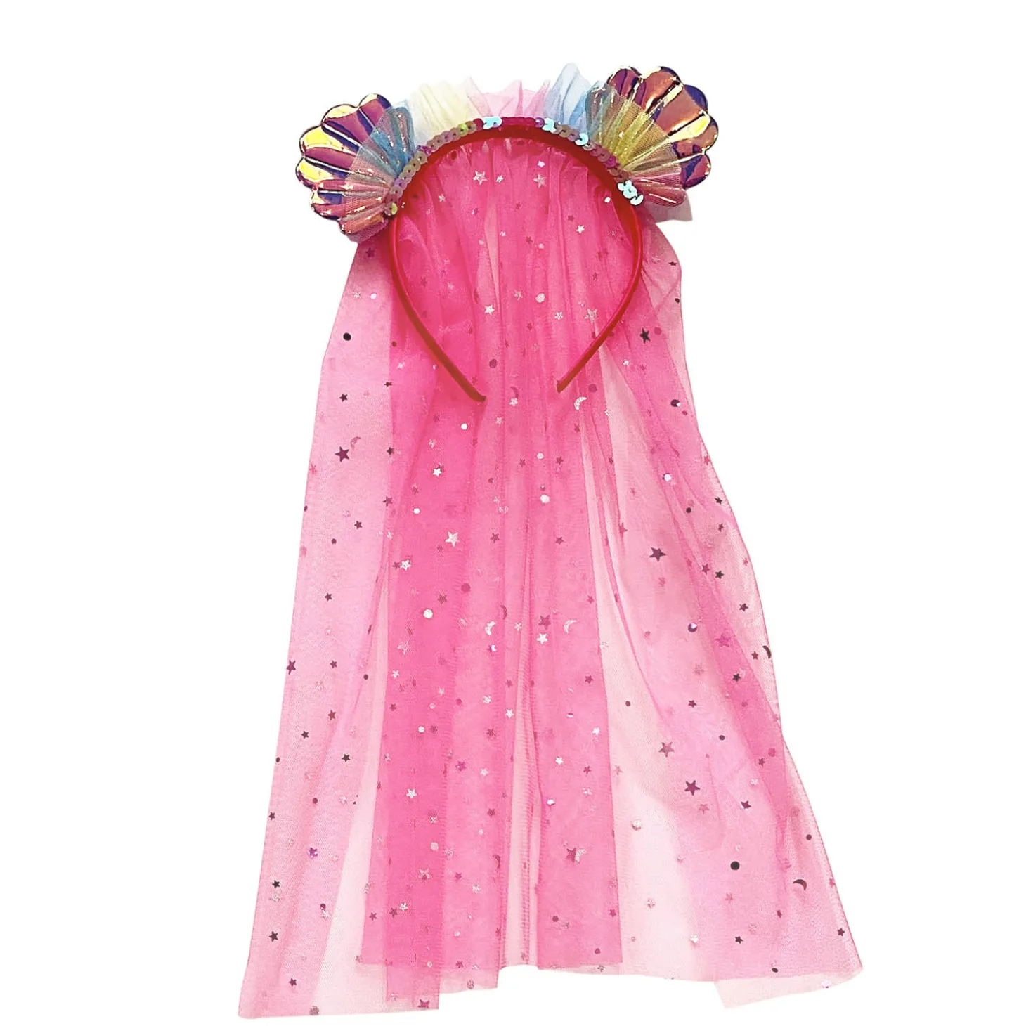 Verkleedset Zeemeermin met Diadeem en Toverstok