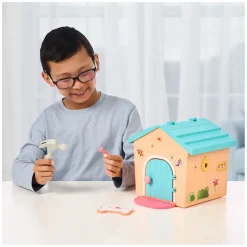 Verrassingspuppy Knuffel in Hondenhok