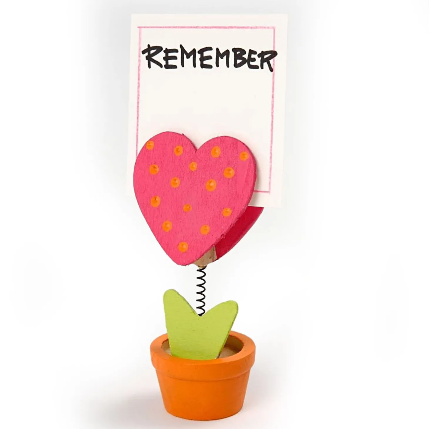 Versier je Houten Memoclip Bloem, 10st.