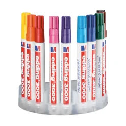 Viltstift Permanent Edding 3000 rond 1.5-3mm, 10st.