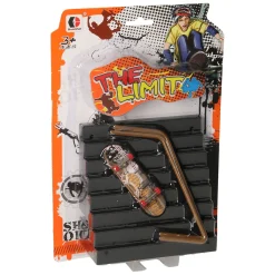 Vinger Skateboard met Stunttrap