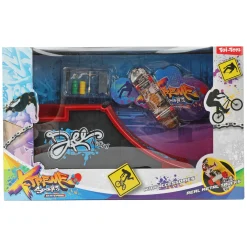 Vingerskateboard of BMX Fiets met Skatebaan