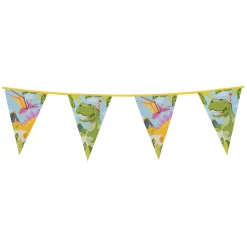 Vlaggenlijn Dino Party, 6mtr.