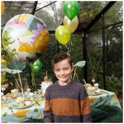 Vlaggenlijn Dino Party, 6mtr.