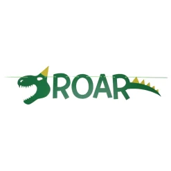 Vlaggenlijn Dino ROAR, 1mtr.