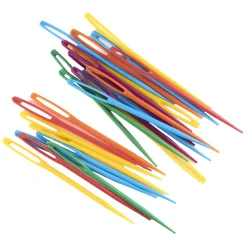 Vlechtbloemen met Borduurnaald 11,5cm - 16st.