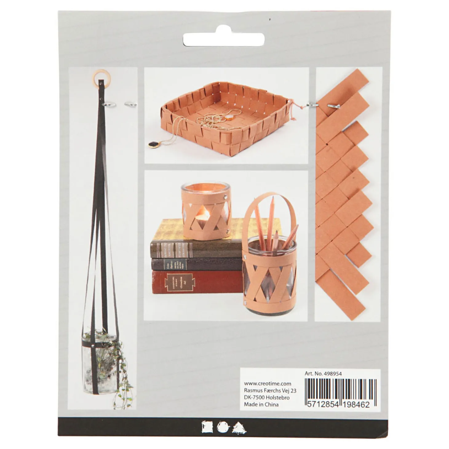 Vlechtstroken Zwart, 9,5m