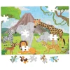 Vloerpuzzel Wilde Dieren, 100st.