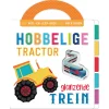 Voelboek Voertuigen - Hobbelige Tractor, Glanzende Trein