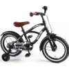 Volare Black Cruiser Fiets - 14 inch - Zwart
