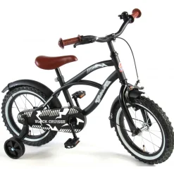 Volare Black Cruiser Fiets - 14 inch - Zwart