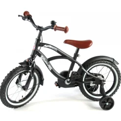Volare Black Cruiser Fiets - 14 inch - Zwart
