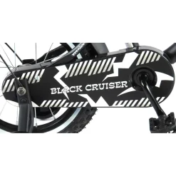 Volare Black Cruiser Fiets - 14 inch - Zwart