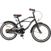Volare Black Cruiser Fiets - 18 inch - Zwart