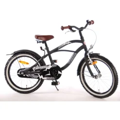 Volare Black Cruiser Fiets - 18 inch - Zwart